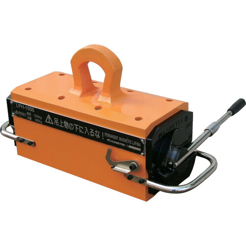 ■KANETEC 大形永磁リフマ 鋼板吊上能力1,500kg LPH1500(4528018)[法人限定][直送元]