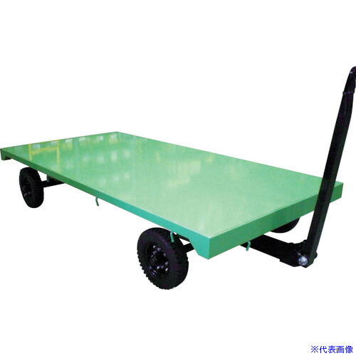 ■佐野車輌 2輪ナックル式トレーラー 最大積載荷重 3000kg L40FN2030N(4529138)[送料別途お見積り][法人限定][直送]｜ファーストFACTORY