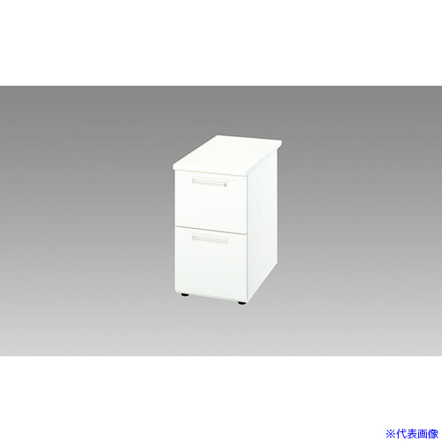 ■NAIKI 脇デスク XED型/本体:クリアーホワイト 天板:ホワイト/W400&times;D700&times;H700 XED047AWH(4532767)[送料別途お見積り][法人限定][直送]｜ファーストFACTORY
