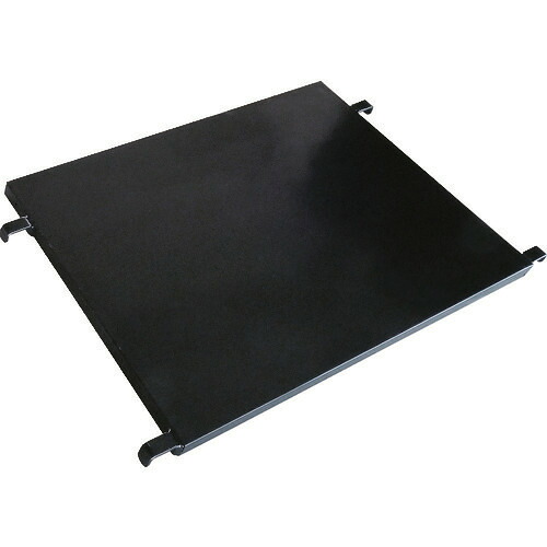 ■TRUSCO カゴ車 ハイテナー用中間棚板 800X600 黒 THT1TBK(4540271)[法人限定][直送元]