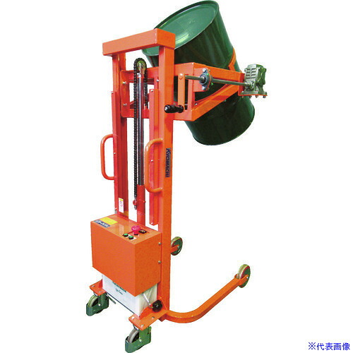 ■KSK ハンドドラムリフト(電動油圧) LMDD35024(4584341)[送料別途お見積り][法人限定][直送]｜ファーストFACTORY