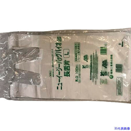 ■福助 ニューイージーバッグバイオ25長舌片 L 100枚入 0364126(4588462)×10[送料別途お見積り][法人限定][掲外取寄]