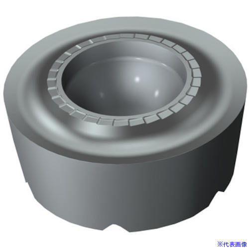 ■SANDVIK コロターン107 旋削用レール付きポジチップ(130) H13A RCGT1204MPM3(H13A)(4599056)×10[送料別途お見積り][法人限定][掲外取寄]