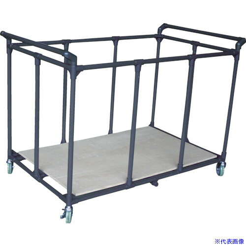 ■SPACIO スペ&minus;シア フェンス保管台車 SPSFC1200(4601319)[送料別途お見積り][法人限定][直送]｜ファーストFACTORY