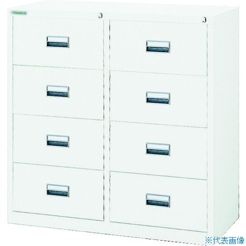 ■TRUSCO スタンダード書庫(D400)キャビネット4段 880XH880 W WT2C4S(4627636)[法人限定][直送元]｜ファーストFACTORY