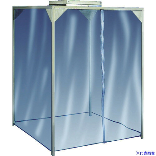 ■日本無機 簡易クリーンブース 清浄度クラス100～1000(Fed/Std) 消費電力(W)68(50HZ)/64(60HZ) PFB15151L1(4634331)[送料別途お見積り][法人限定][直送]