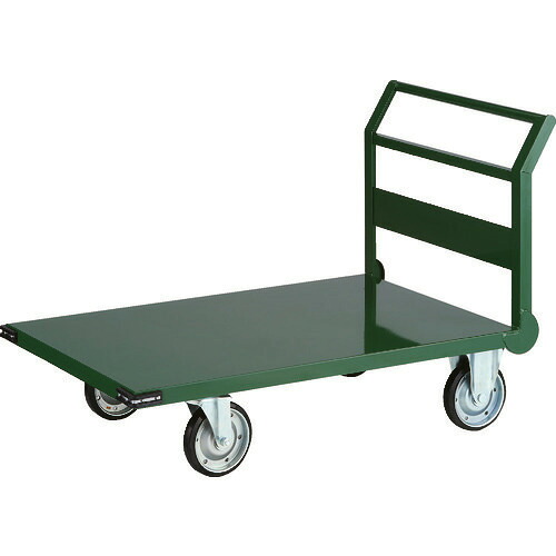 ■TRUSCO 鋼鉄製運搬車 導電性 1200X750 GN SH1NEGN(4647858)[法人限定][直送元]