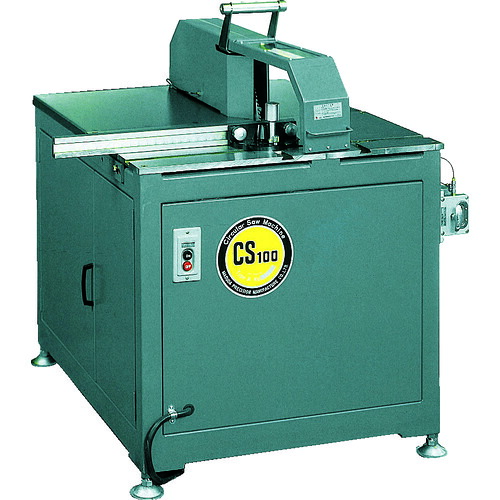 ■増田 アルミ用高速丸鋸切断機 CS－100 CS100(4651774)[送料別途お見積り][法人限定][直送]