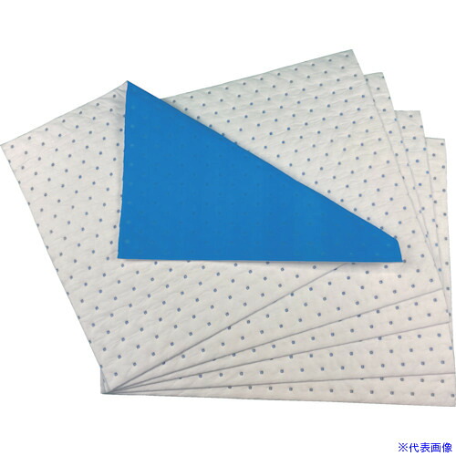 ■JOHNAN 油吸収材 アブラトール 片面フィルム付シート 50×40×0.4cm 100枚入 PC50F(4693426)