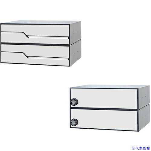 ■田島メタルワーク メイルボックス(前入後出)MX－91－36FBY－2－W MX9136FBY2W(4705179)[送料別途お見積り][法人限定][外直送]