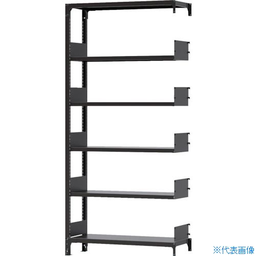 ■金剛 書架RKU 連結 D340天地6段 RKU361346SAT(4721657)[送料別途お見積り][法人限定][直送]