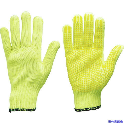 ■トワロン まとめ買い 耐切創手袋 ケブラーK－300 あつ手スベリ止付 M (10双入) K300M(4785789)