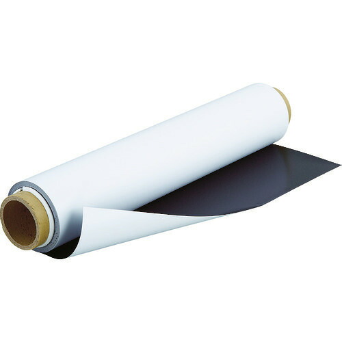 ■TRUSCO カラーマグネットロール 0.4X620mmX10m TCMR046010W(4789831)｜ファーストFACTORY