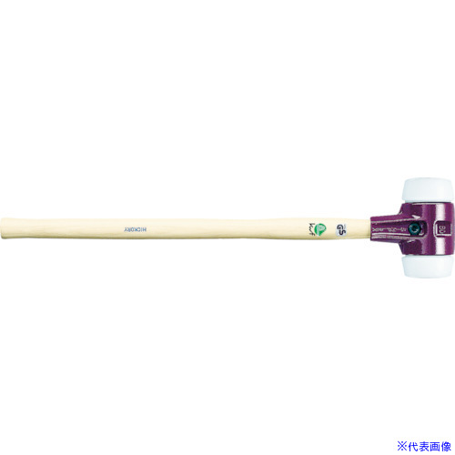 ■HALDER SIMPLEX スレッジハンマー 鋳鉄ハウジング、ヒッコリーハンドル 頭径(100)mm スーパープラスチック(白) 3007.100(4817656)