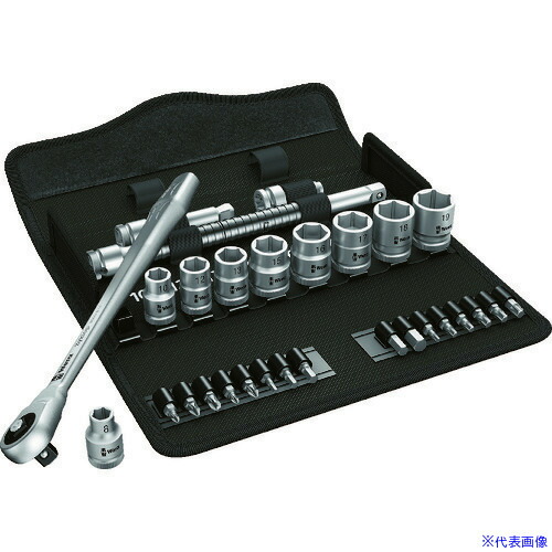 ■Wera(ヴェラ) 8100SC7 サイクロップラチェット「メタル」セット 1/2 004077(4838416)