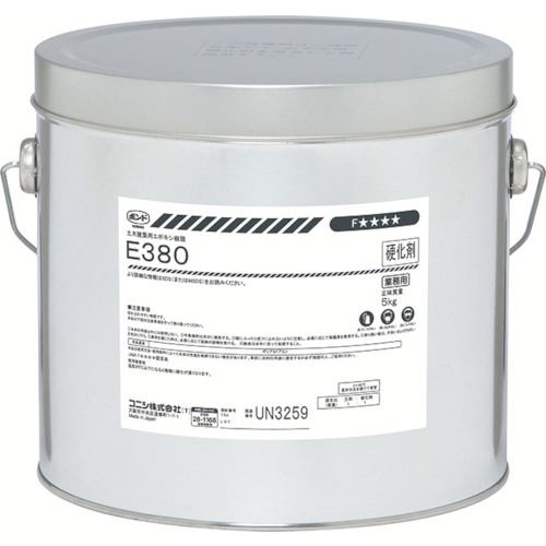 ■コニシ E380 10kgセット 05493(4859634)[送料別途見積り][法人・事業所限定][掲外取寄]