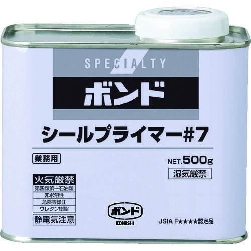 楽天市場】コニシ シールプライマー #9 500g缶 溶剤形シーリング材用 
