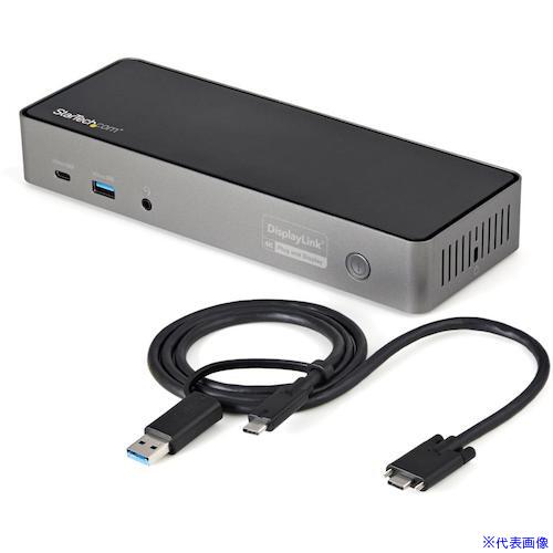 ■StarTech ドック/USB－A&C/3画面/4K60Hz HDMI DP/85W PD/6x USB/LAN DK31C3HDPD(4892532)[法人限定][外直送元]