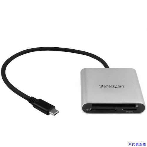 ■StarTech USBカードリーダー/USB−C/SD/microSD/CompactFlashカード/TB3 FCREADU3C(4892533)|ファーストFACTORY