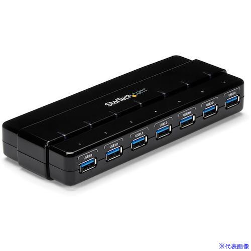 ■StarTech USBハブ/USB 3.0/USB−A − 7x USB−A/ACアダプター/デスクトップ ST7300USB3B(4894042)|ファーストFACTORY