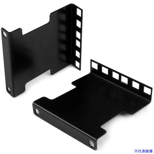 ■StarTech サーバーラック金具/奥行き調整ブラケット/2U/10cm増減/スチール RDA2U(4929743)[法人限定][外直送元]｜ファーストFACTORY