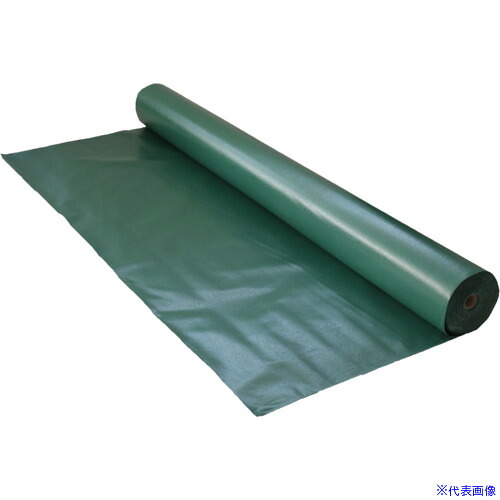 ■萩原 トラックシート エステル帆布クロス 無鉛品 グリーン 1.98m&times;50m EHG(4976002)[法人限定][直送元]｜ファーストFACTORY 49,236円