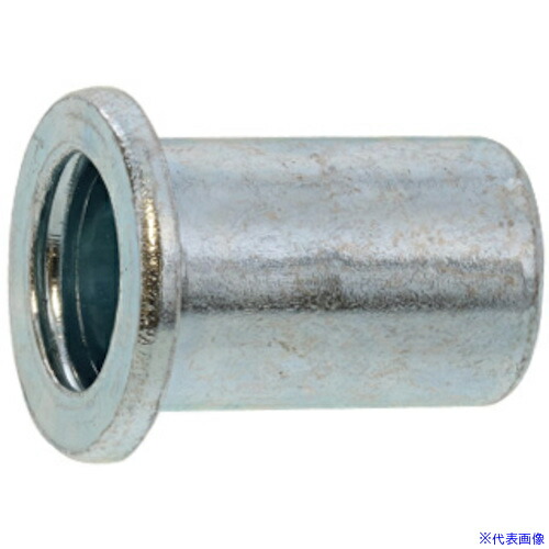 ■SUNCO 三価ホワイト スパンクナット BP M10-25 (500本入) N000120P0100025003(5018689)[送料別途お見積り][法人限定][掲外取寄]