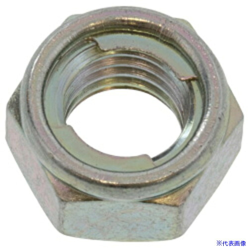 ■SUNCO 三価ホワイト リードロックナット(小形 B＝12 M8 (800本入) N00002LA0080000003(5023207)[送料別途お見積り][法人限定][掲外取寄]｜ファーストFACTORY