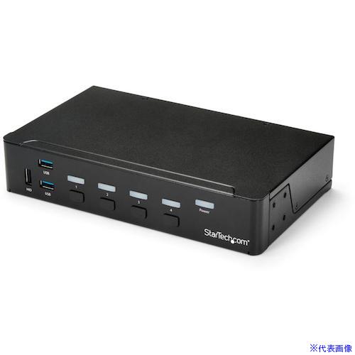 ■スターテック KVMスイッチ/4ポート/1画面/VGA/1920x1200/USB 3.0ハブ/AUX SV431HDU3A2(5043014)[法人・事業所限定][外直送元] 54,450円