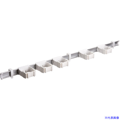 ■ツールフレックス ツールフレックスワン 94cm(レール+ホルダー5個) 白 TF10117W(5044652)[送料別途見積り][法人・事業所限定][外直送]