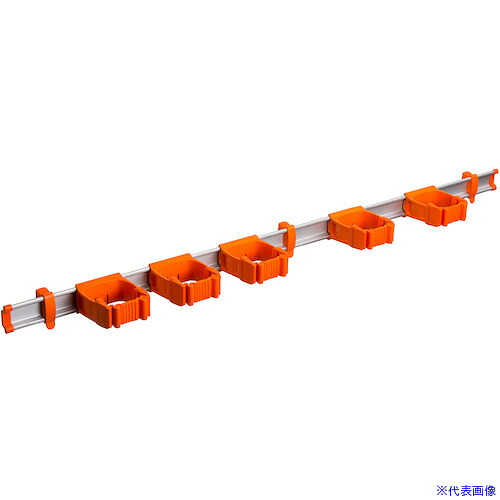 ■ツールフレックス ツールフレックスワン 94cm(レール+ホルダー5個) 橙 TF10117O(5044656)[送料別途見積り][法人・事業所限定][外直送]