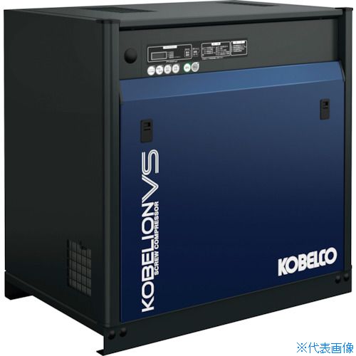 ■コベルコ 油冷式スクリューコンプレッサ 60Hz SG8AD4(60HZ)(5065022)[法人限定][直送元]