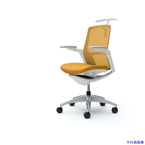 ■OKAMURA フィノラチェア ミドルバック 座クッション C784CWF1H9(5066171)[送料別途お見積り][法人限定][外直送]