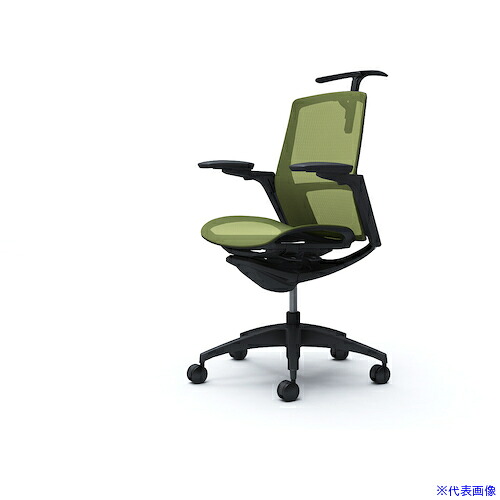 ■OKAMURA フィノラチェア ミドルバック 座メッシュ C782MRF1E5(5066217)[送料別途お見積り][法人限定][外直送]