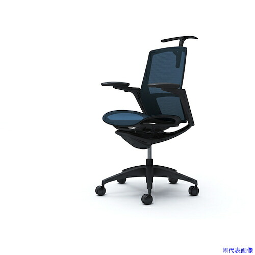 ■OKAMURA フィノラチェア ミドルバック 座メッシュ C782MRF1E4(5067808)[送料別途お見積り][法人限定][外直送]