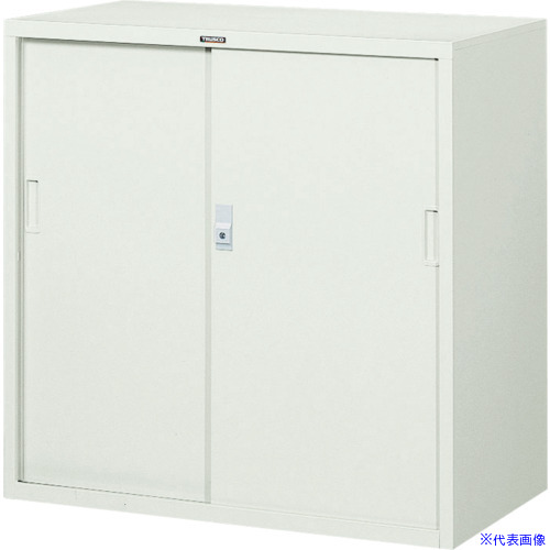 ■TRUSCO スタンダード書庫(D515) スチール引違 880XH880 N303DW(5070147)[法人限定][直送元]｜ファーストFACTORY 25,740円
