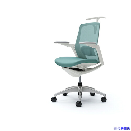 ■OKAMURA フィノラチェア ミドルバック 座クッション C784CZF1G6(5077212)[送料別途お見積り][法人限定][外直送]
