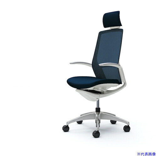 ■OKAMURA フィノラチェア EXハイバック 座クッション C74CCWF1G4(5083471)[送料別途お見積り][法人限定][外直送]
