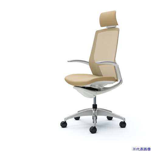■OKAMURA フィノラチェア EXハイバック 座クッション C74CBWF1G7(5085079)[送料別途お見積り][法人限定][外直送]