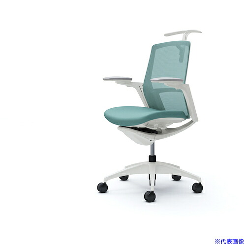 ■OKAMURA フィノラチェア ミドルバック 座クッション C784WWF1G6(5088559)[送料別途お見積り][法人限定][外直送]｜ファーストFACTORY