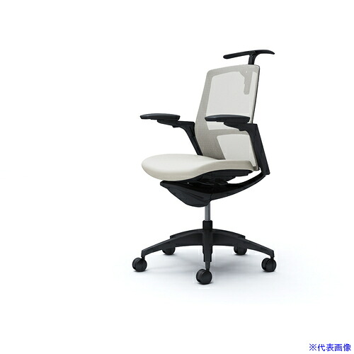 ■OKAMURA フィノラチェア ミドルバック 座クッション C784MRF1G2(5088563)[送料別途お見積り][法人限定][外直送]