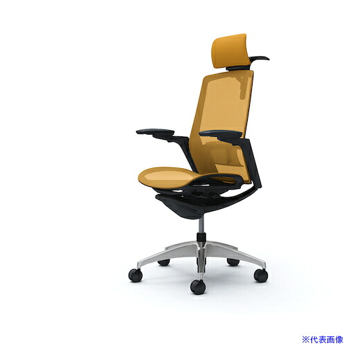 ■OKAMURA フィノラチェア EXハイバック 座メッシュ C78BASF1F9(5088709)[送料別途お見積り][法人限定][外直送]