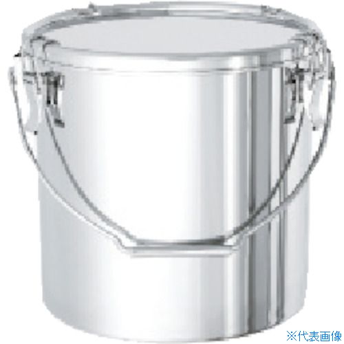 ■MONOVATE ステンレスタンク テーパー付吊下げ密閉タンク(フタ付) 25L TPCTB33(5096031)