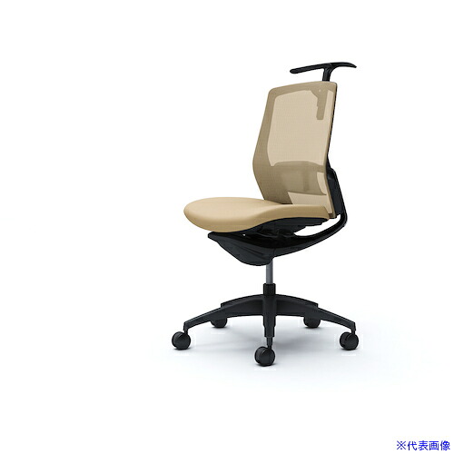 ■OKAMURA フィノラチェア ミドルバック 座クッション C734MSF1G7(5118495)[送料別途お見積り][法人限定][外直送]