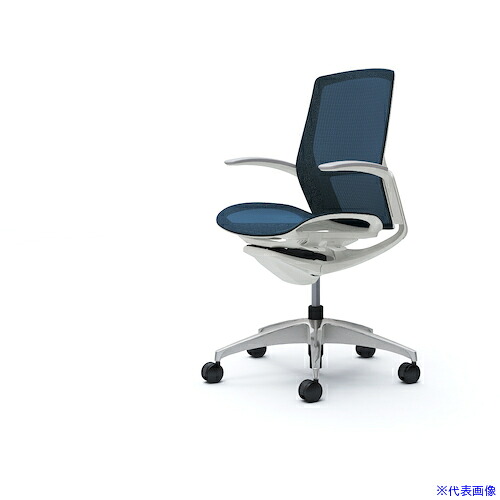 ■OKAMURA フィノラチェア ミドルバック 座メッシュ C741CWF1E4(5124985)[送料別途お見積り][法人限定][外直送]｜ファーストFACTORY