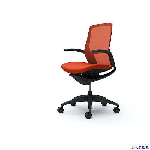 ■OKAMURA フィノラチェア ミドルバック 座クッション C743MRF1H8(5126595)[送料別途お見積り][法人限定][外直送]