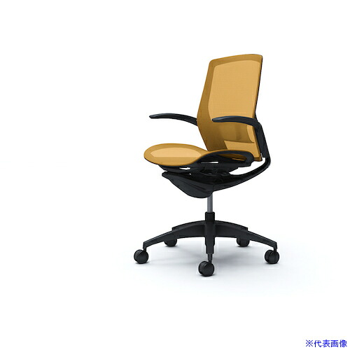 ■OKAMURA フィノラチェア ミドルバック 座メッシュ C741MSF1F9(5128141)[送料別途お見積り][法人限定][外直送]