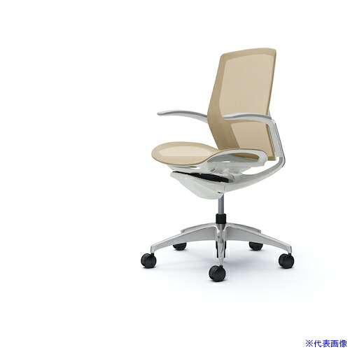 ■OKAMURA フィノラチェア ミドルバック 座メッシュ C741BWF1E7(5129643)[送料別途お見積り][法人限定][外直送]