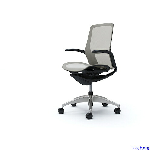 ■OKAMURA フィノラチェア ミドルバック 座メッシュ C741BRF1E3(5136035)[送料別途お見積り][法人限定][外直送]