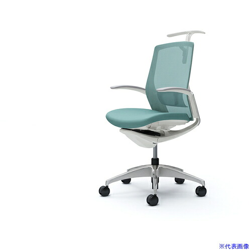 ■OKAMURA フィノラチェア ミドルバック 座クッション C744BZF1G6(5137582)[送料別途お見積り][法人限定][外直送]